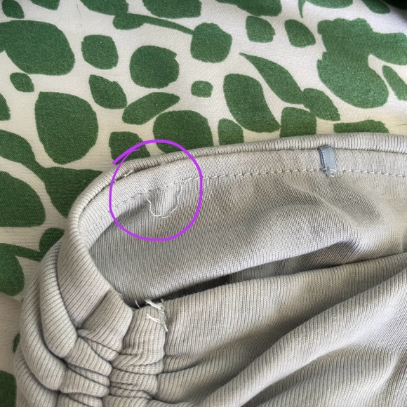 Mable Gray Scrunched Mini Skirt MEDIUM - Picture 10 of 10